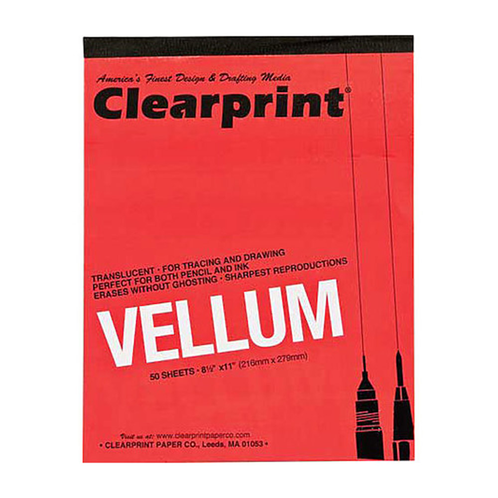 1000H, 10-Grid, Clearprint, 16lb, Vellum Pad